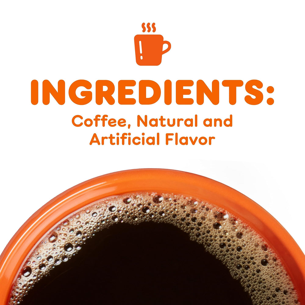 Dunkin' detalle de cápsula K-Cup con sello hermético para frescura