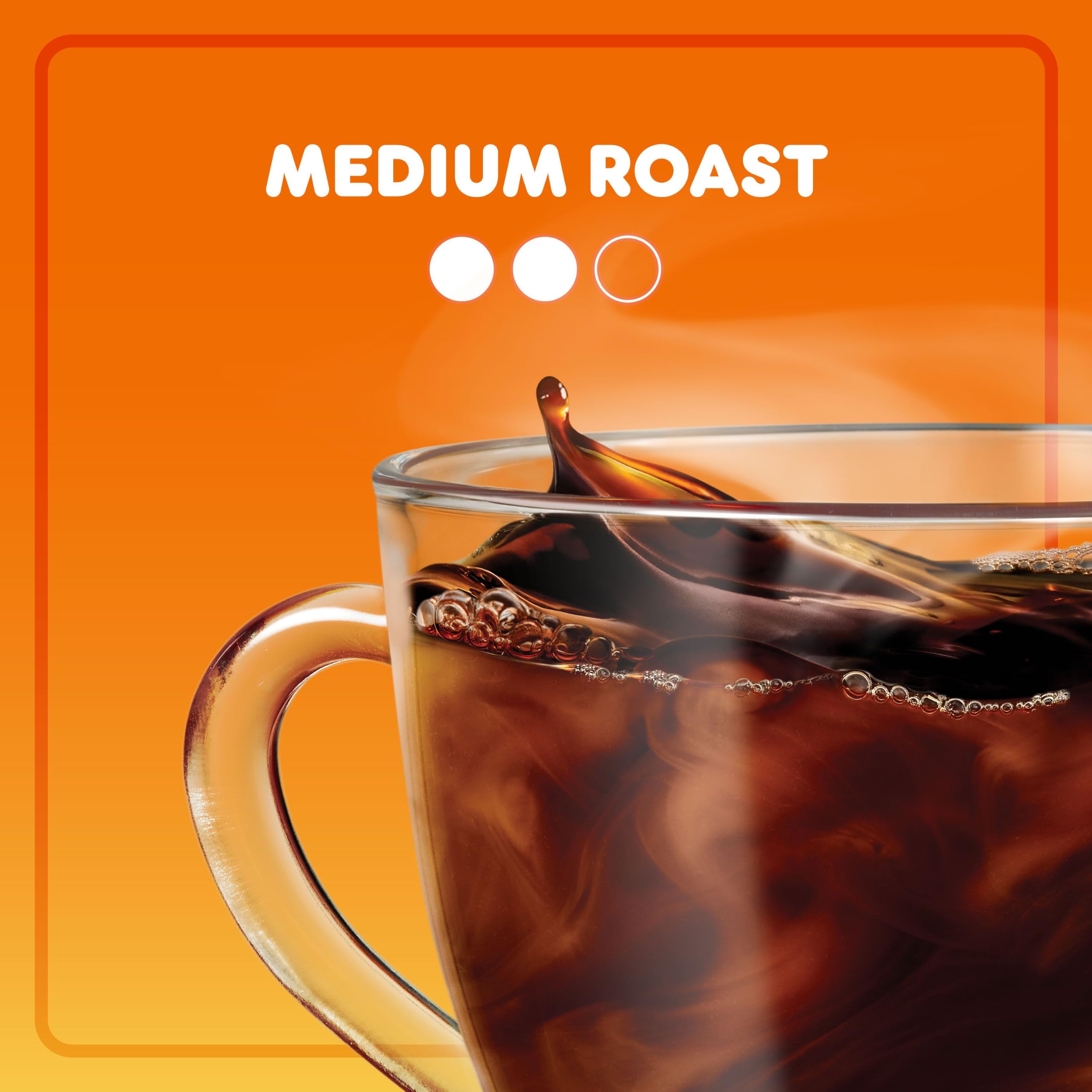 Dunkin’ cápsula K-Cup en primer plano, cómoda para preparar rápido