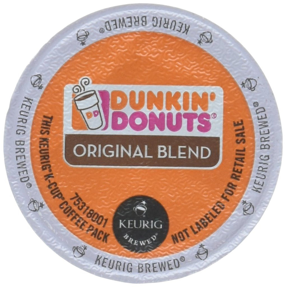 Dunkin' empaque delantero mostrando 64 cápsulas y valor práctico