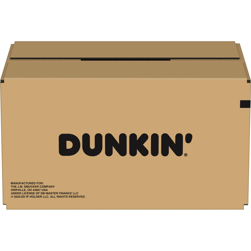Dunkin' cocina con paquete en mostrador, conveniencia diaria