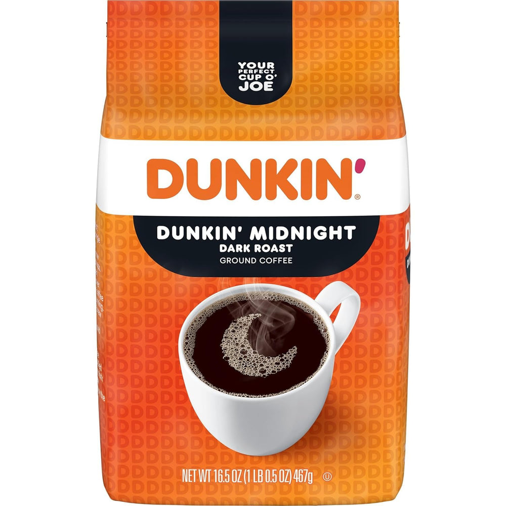 Dunkin’ bolsade16.5oz al frente mostrando empaque y conveniencia