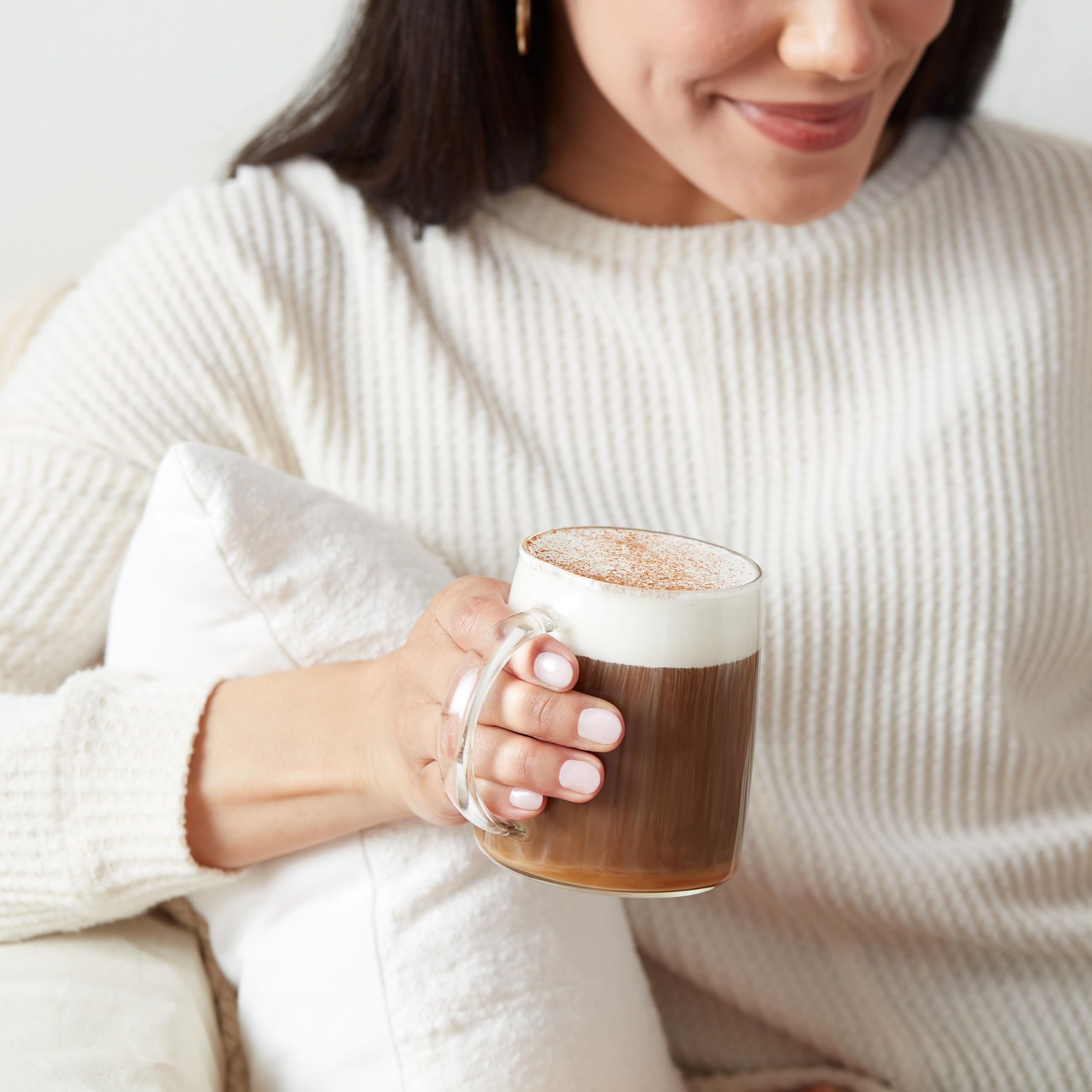 Dunkin' latte preparado con Midnight, base ideal para recetas