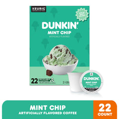 Dunkin' cápsula K-Cup en primer plano, detalle que facilita su uso