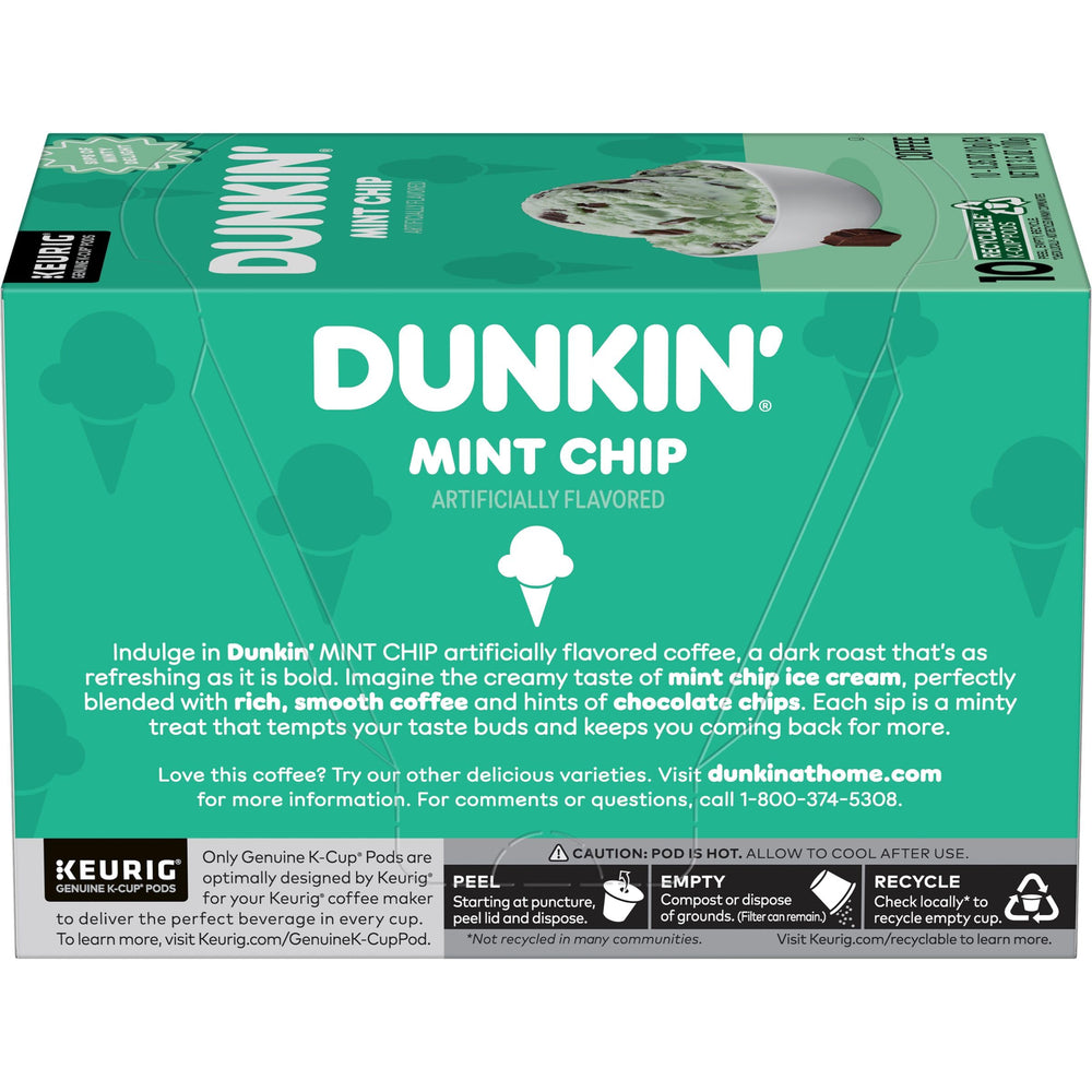 Dunkin' espuma y crema resaltando textura y sabor