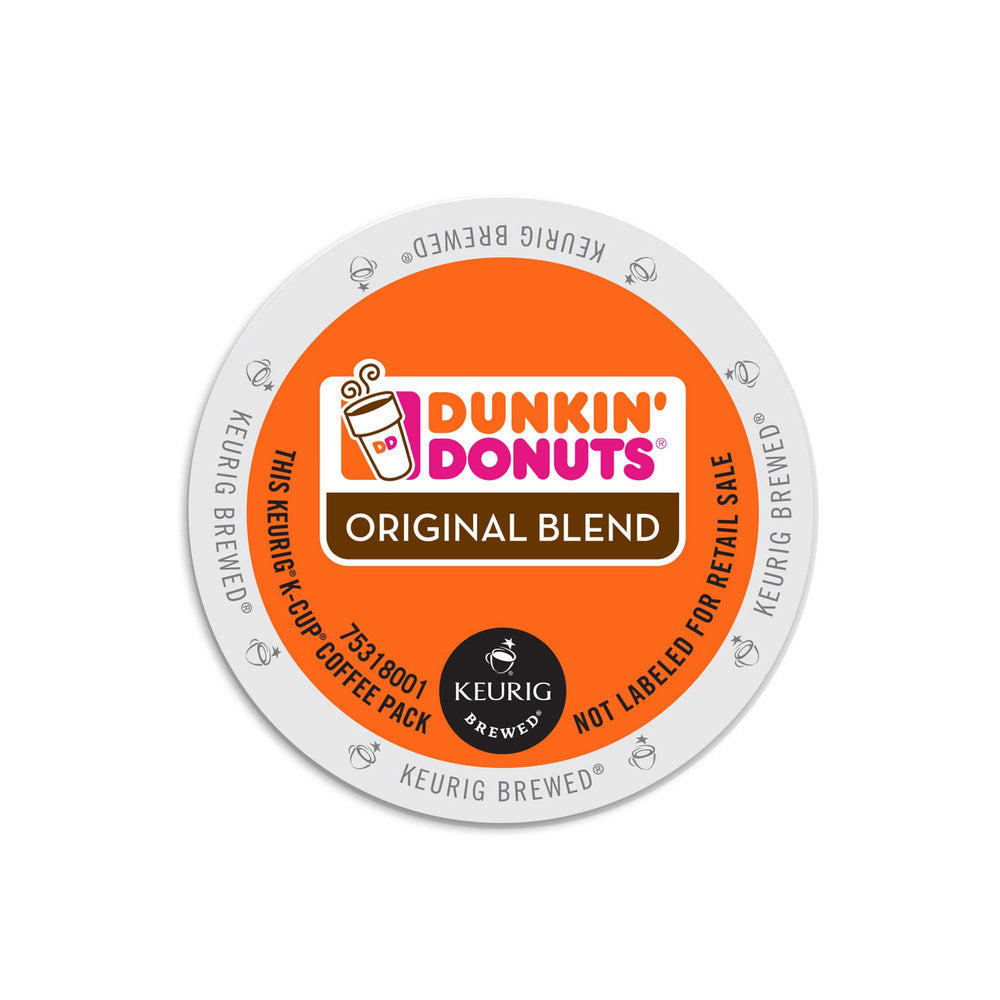 Dunkin' cápsulas frente mostrando diseño y conveniencia para café rápido