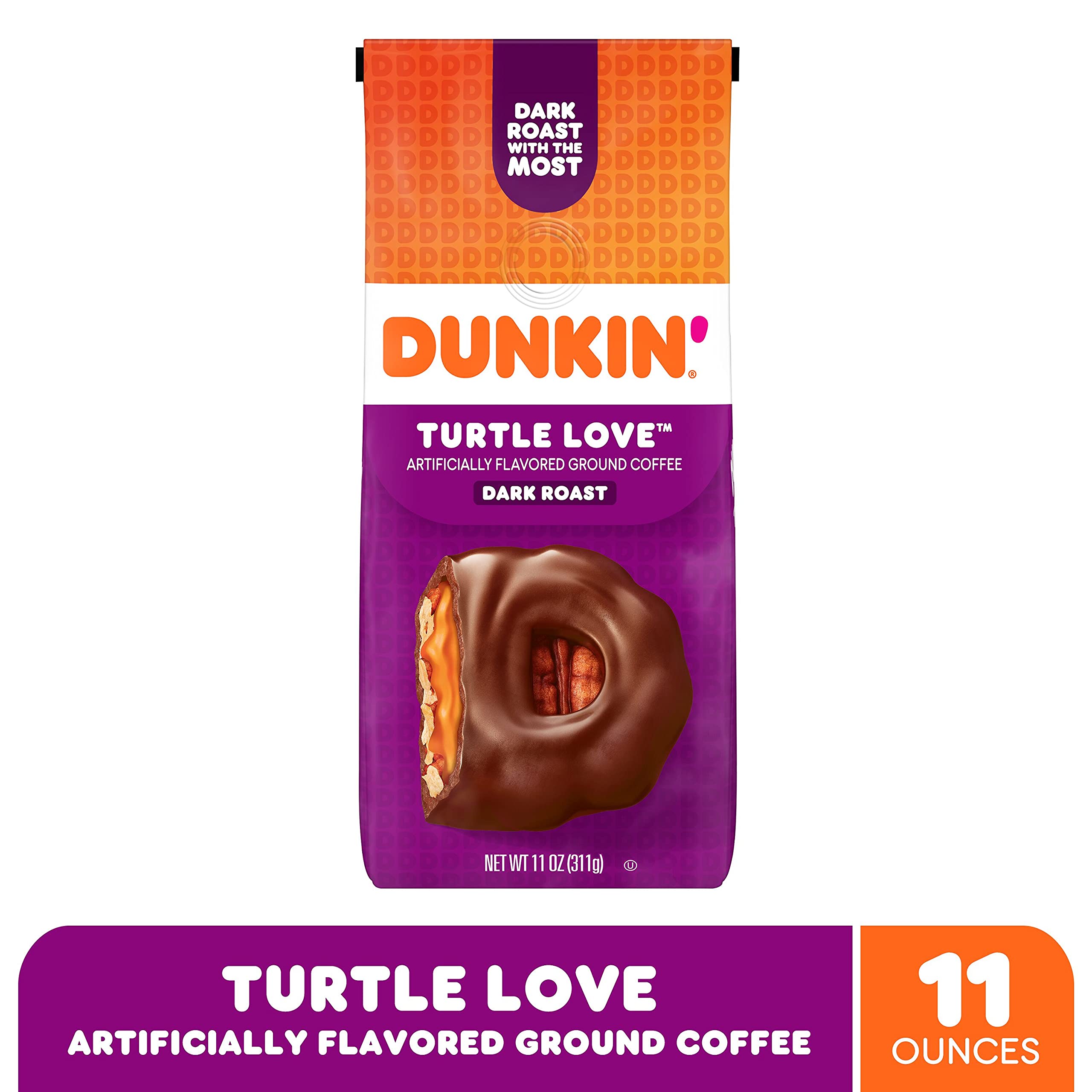 Dunkin' taza servida con vapor, transmite aroma y disfrute inmediato