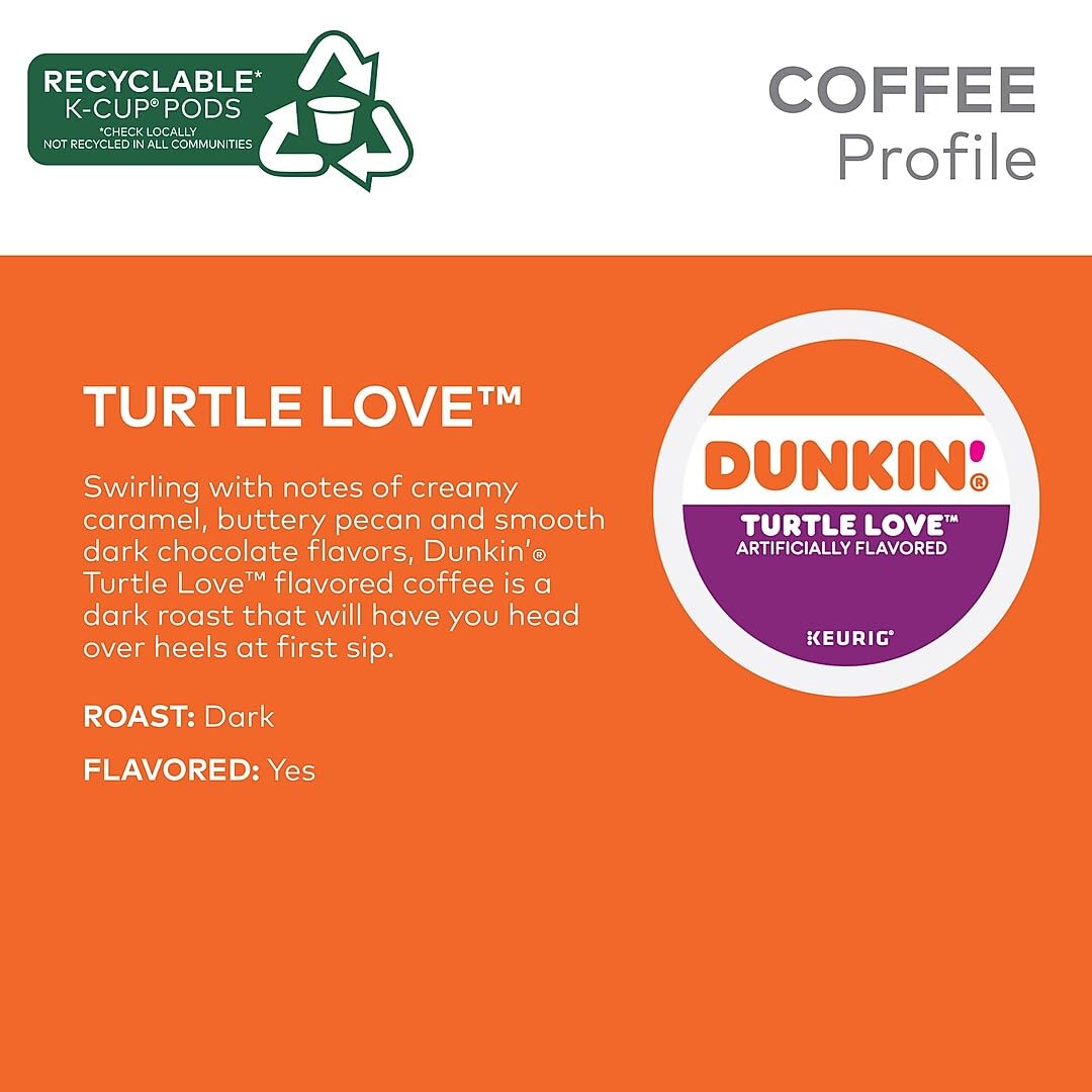 Dunkin' escena de desayuno con cápsula y taza, ideal para mañanas