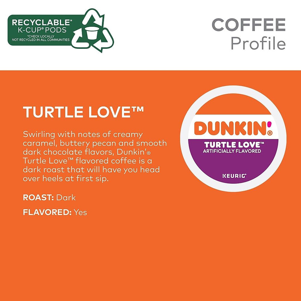 Dunkin' escena de desayuno con cápsula y taza, ideal para mañanas