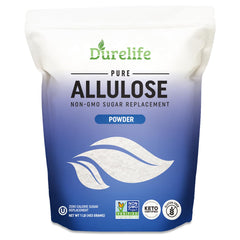 DureLife envase frontal mostrando 1 lb y beneficio de endulzar sin calorías