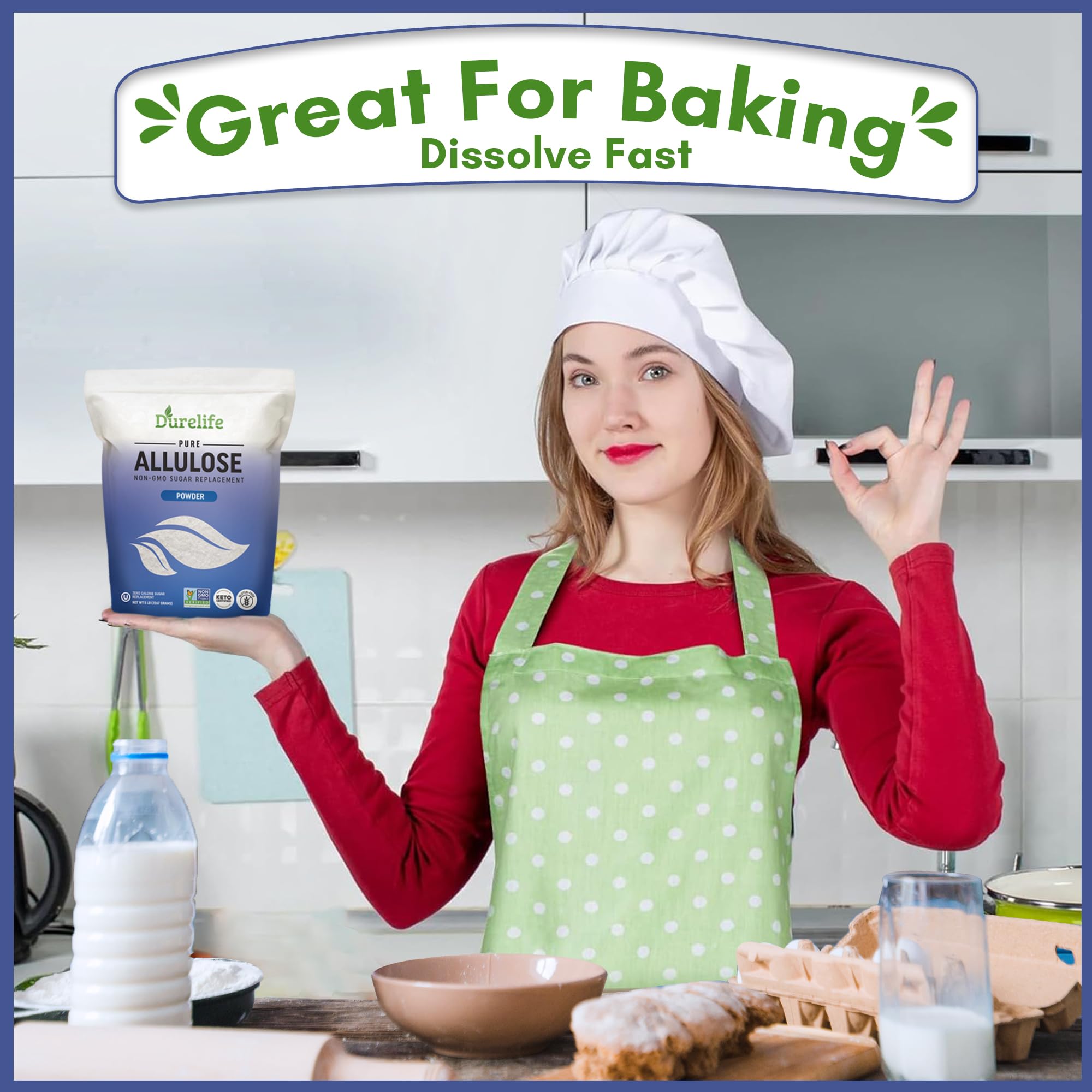 DureLife en cocina con ingredientes mostrando uso versátil en recetas