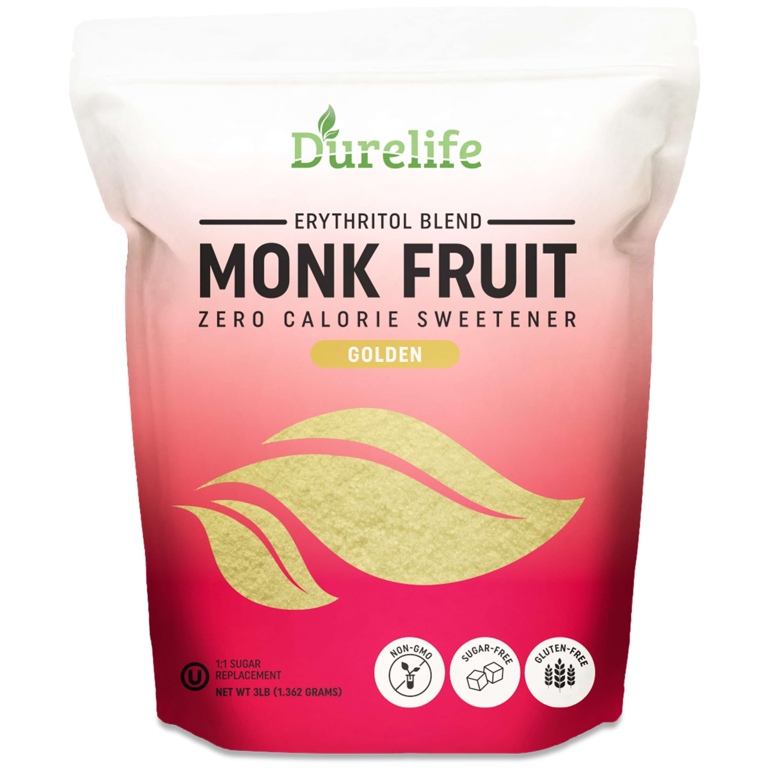 DureLife paquete frontal Golden 3 lb mostrando etiqueta y beneficio práctico