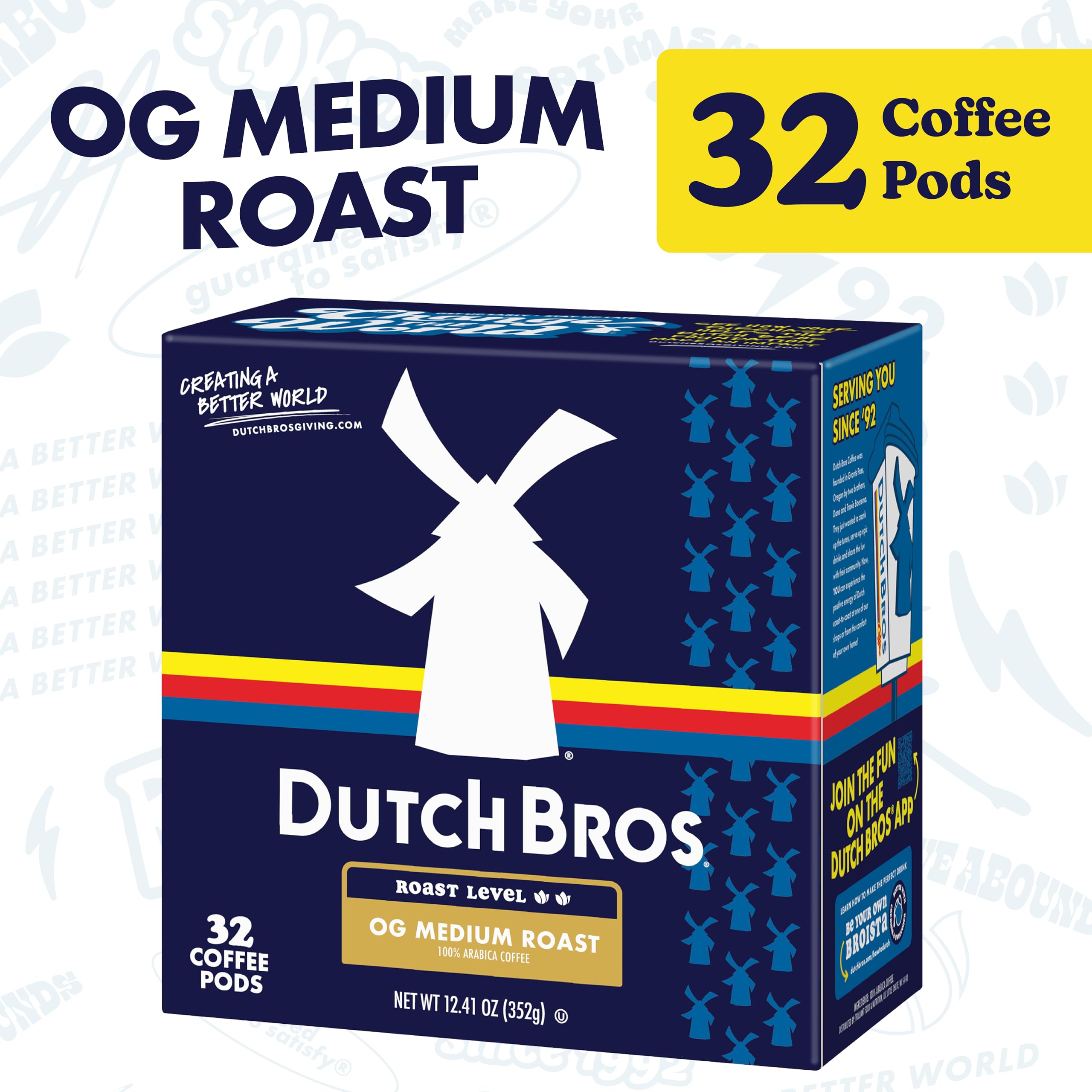 Dutch Bros cápsula en primer plano que destaca facilidad de uso