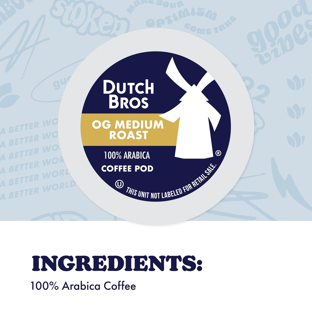 Dutch Bros taza servida con crema que realza notas de chocolate