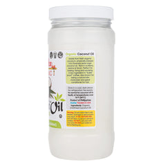 Dwaraka aceite de coco utilizado en sartén salteando verduras, aporta aroma tropical