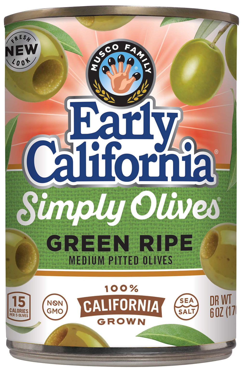 Early California frente del envase mostrando diseño y cantidad pack