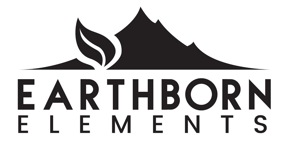 Earthborn Elements cubeta junto a utensilios para comparar tamaño y ahorro