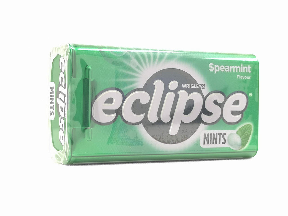 eclipse caja frontal spearmint con diseño y beneficio frescor inmediato