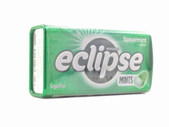 eclipse detalle de textura de la menta mostrando intensidad de sabor