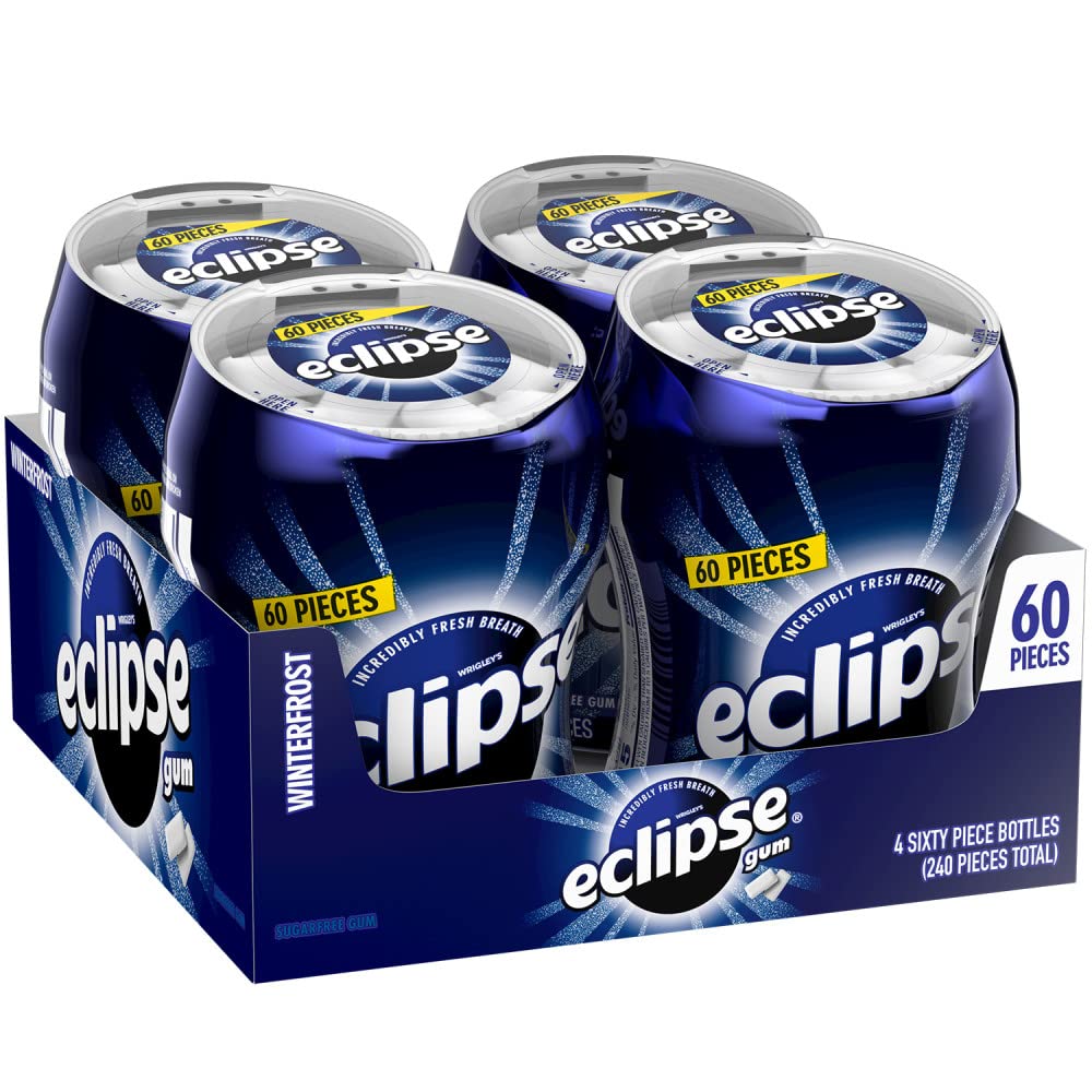 ECLIPSE frasco frente mostrando diseño y cantidad, conveniente para llevar