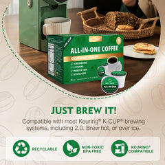 ECO-TASTE cápsula junto a objetos para comparar tamaño práctico