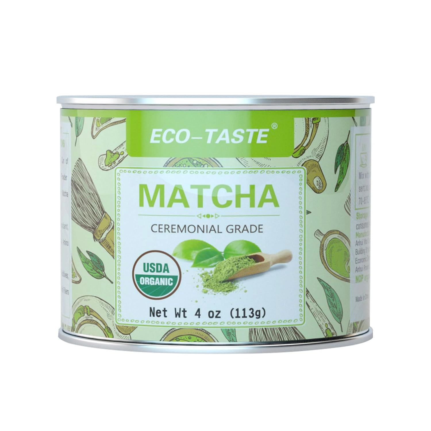 ECO-TASTE frente del envase mostrando presentación y sello orgánico