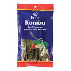 CREATION AND MAINTENANCE OF PURITY IN FOOD Eden Kombu paquete frontal, aspecto auténtico