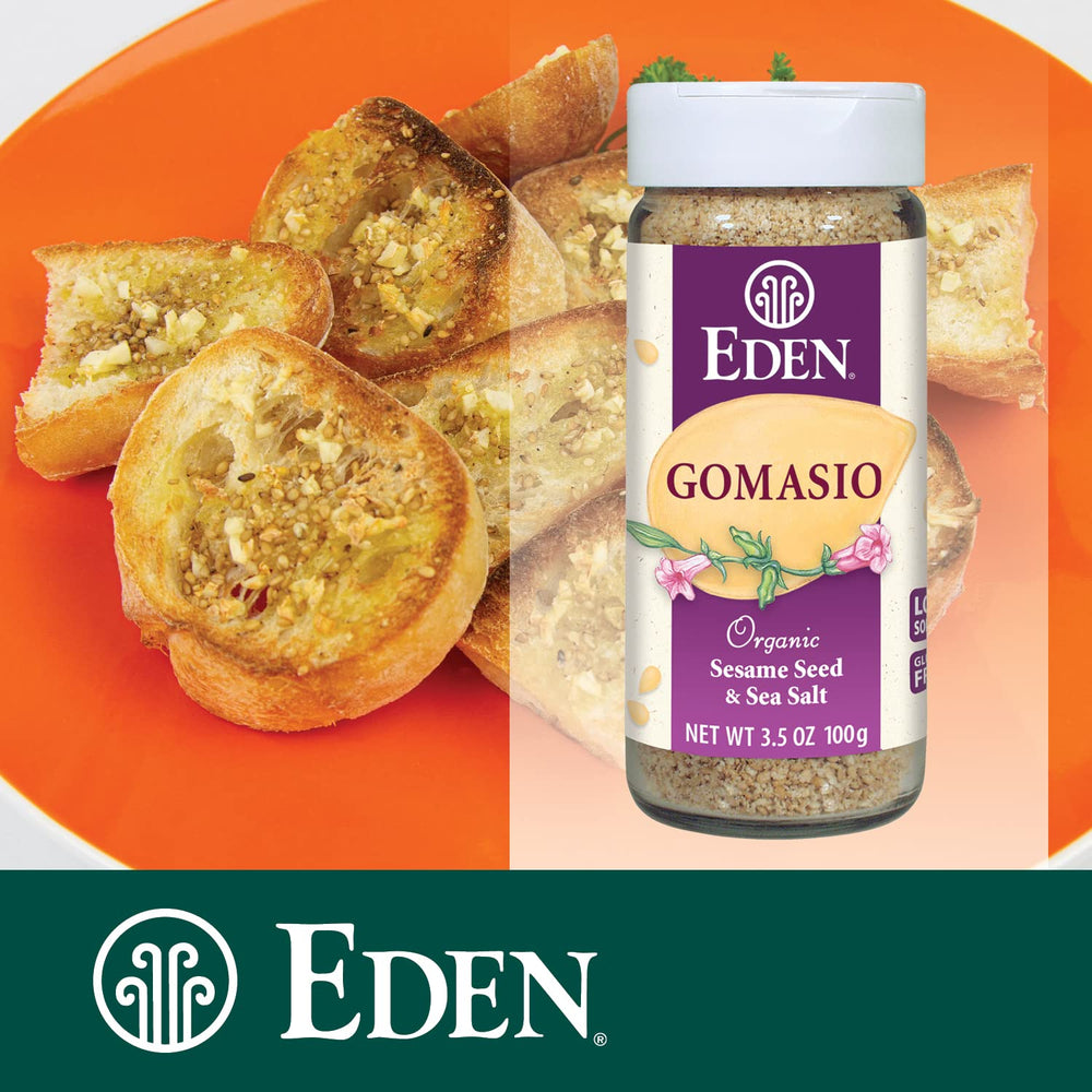 Eden Organic comparación de tamaño del frasco para escala de uso