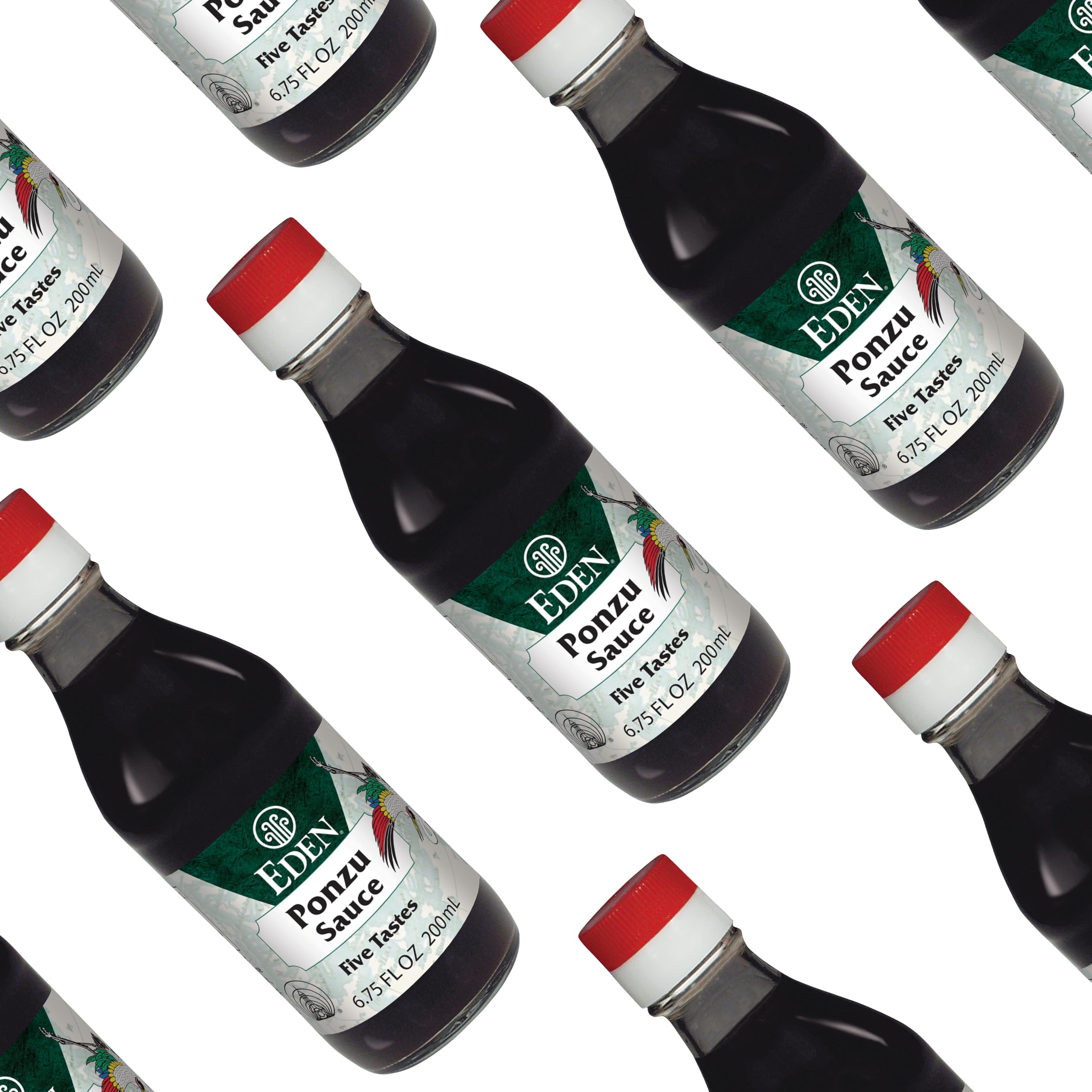 Eden Foods ponzu comparación de tamaño 200 ml fácil de almacenar