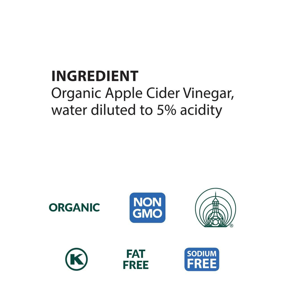 Eden vinagre de sidra usado en ensalada, realza sabor y aderezo casero