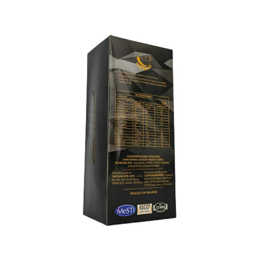 eGano taza preparada humeante, sabor intenso y energía limpia