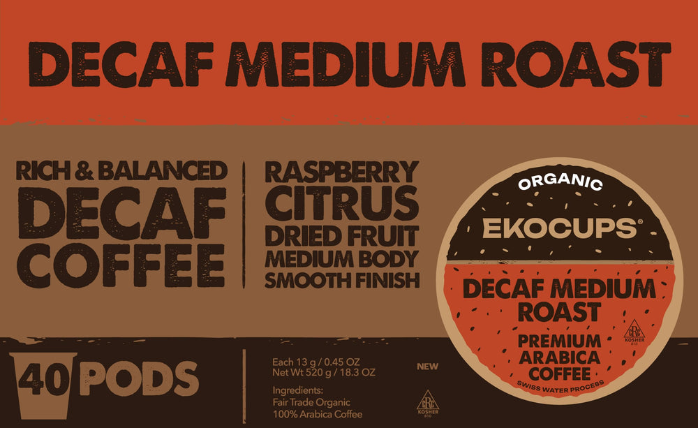 EKOCUPS cápsula en primer plano mostrando textura y sello reciclable