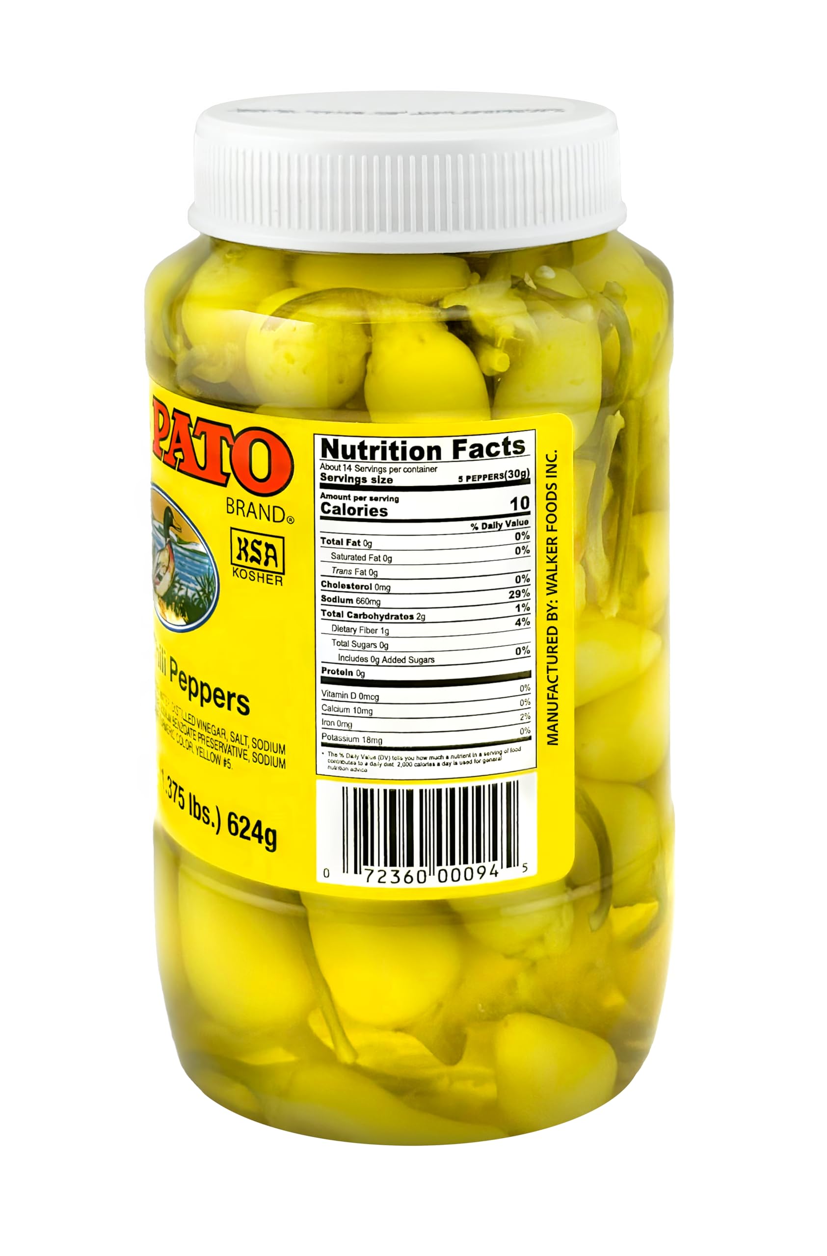 El Pato primer plano de chiles para apreciar textura crujiente y frescura