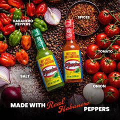 El Yucateco usado sobre tacos recién servidos aportando picante inmediato