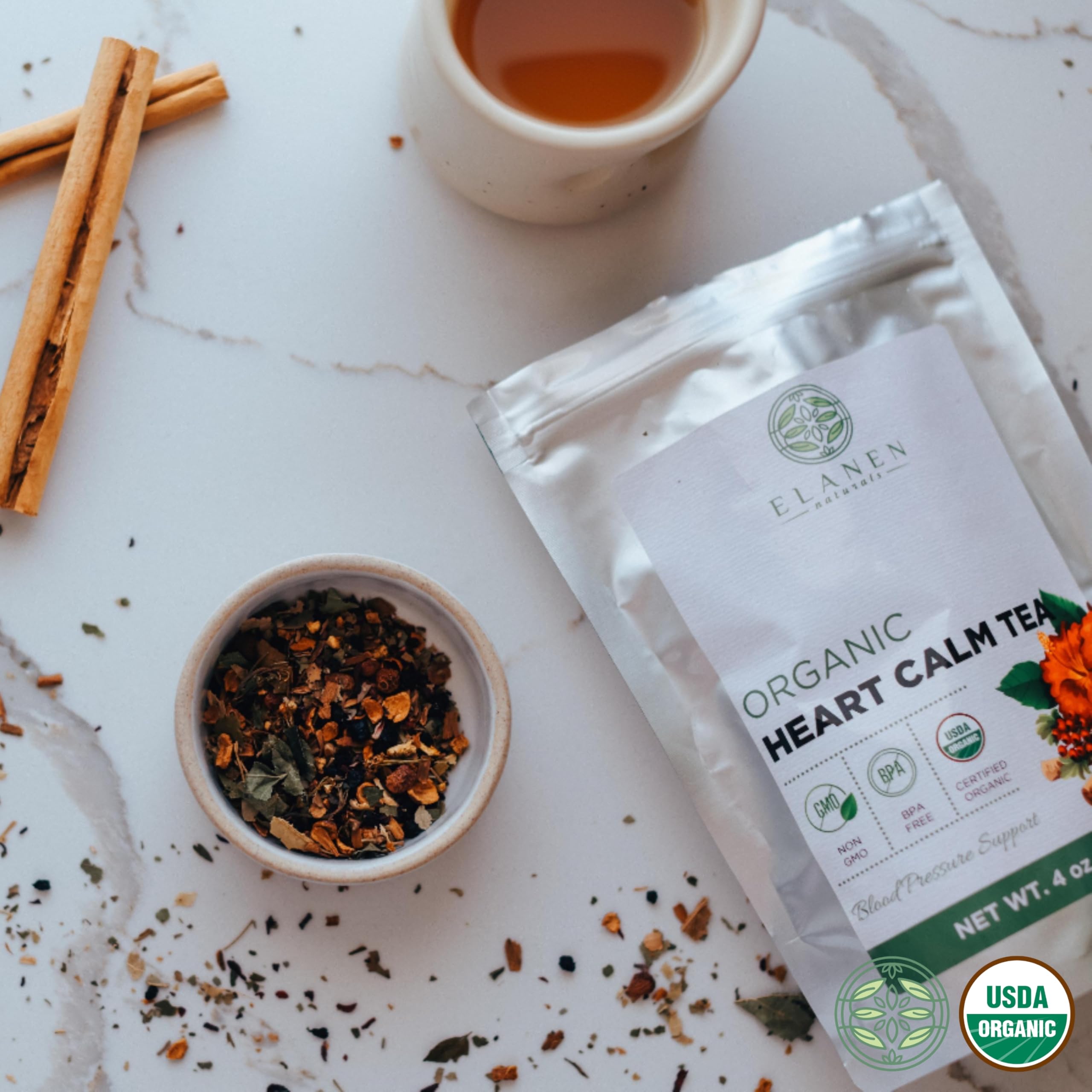 Elanen Naturals cucharita con porción precisa para una infusión consistente