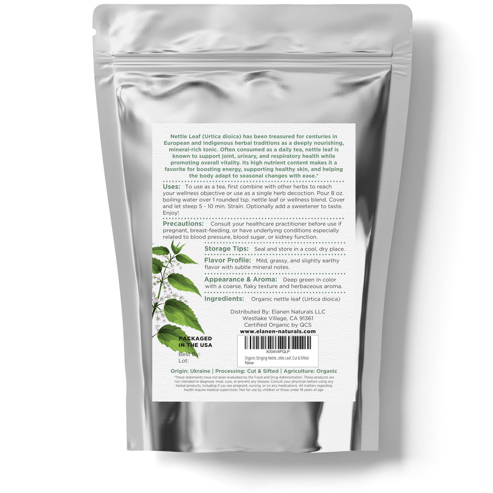 Elanen Naturals envase abierto que muestra embalaje libre de BPA