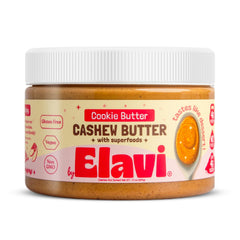 ELAVI frasco frontal crema de canela mostrando etiqueta y beneficio saludable