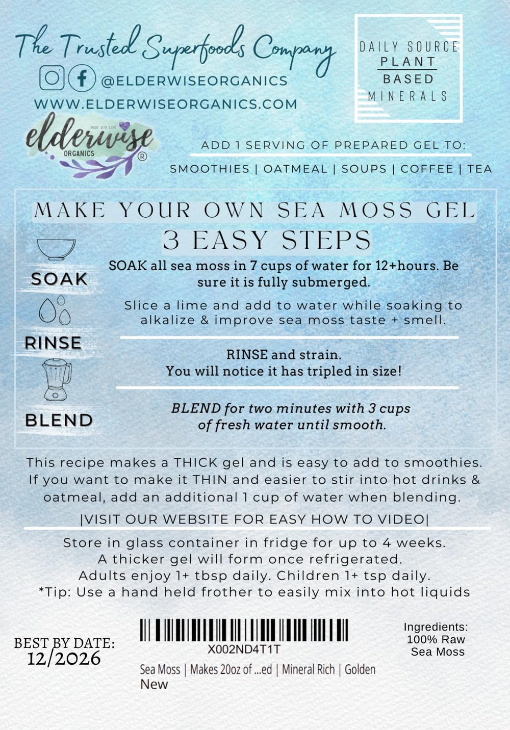 Elderwise Organics Made With Love recolección en Saint Lucia mostrando origen artesanal