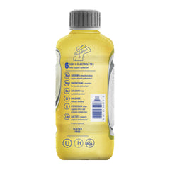 Electrolit botella junto a regla para comparar tamaño 21 fl oz práctico