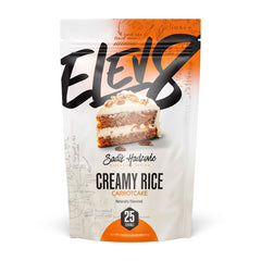 Elev8 muestra el frente del envase destacando la presentación y sabor