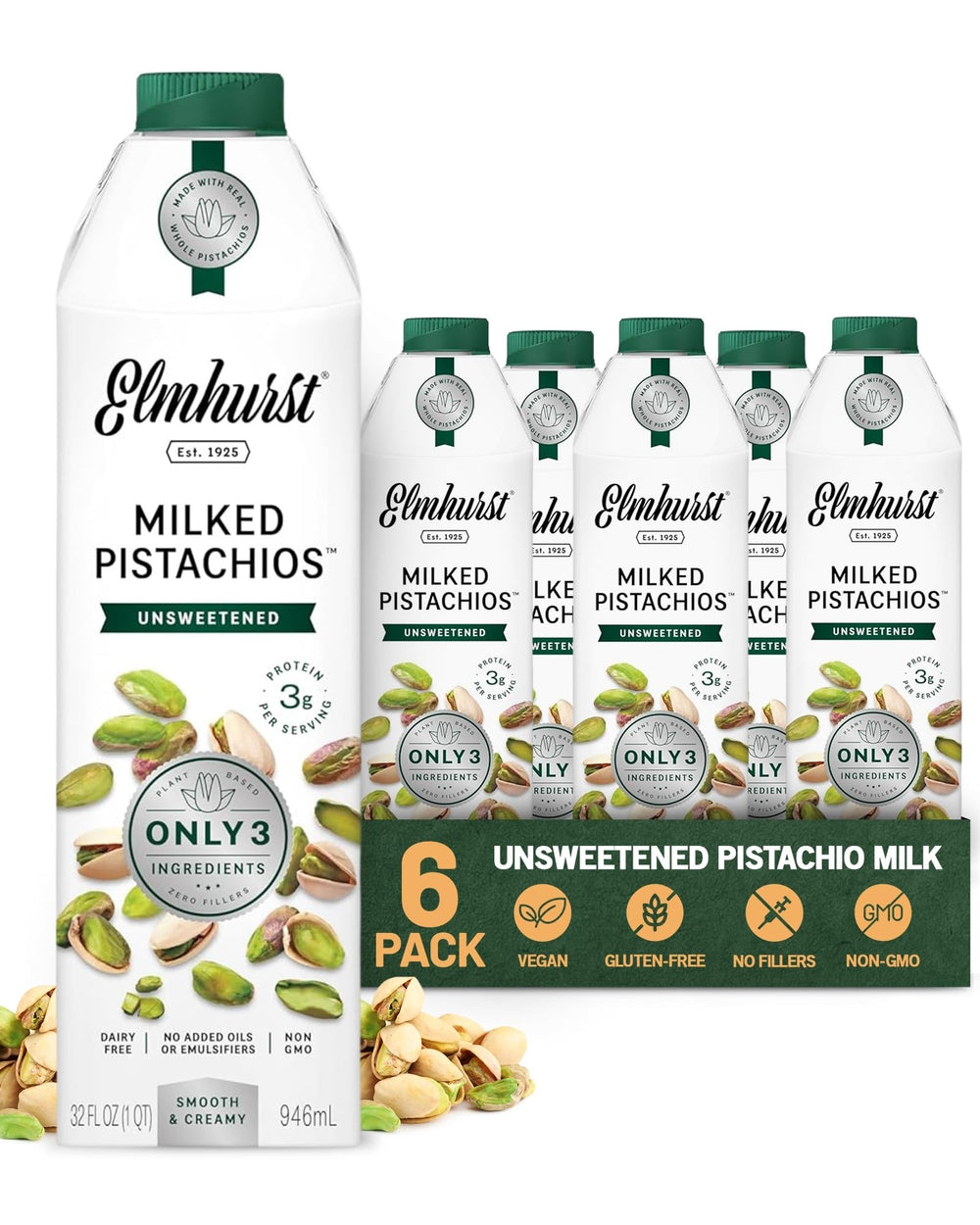 Elmhurst envase frontal mostrando diseño y beneficios visuales
