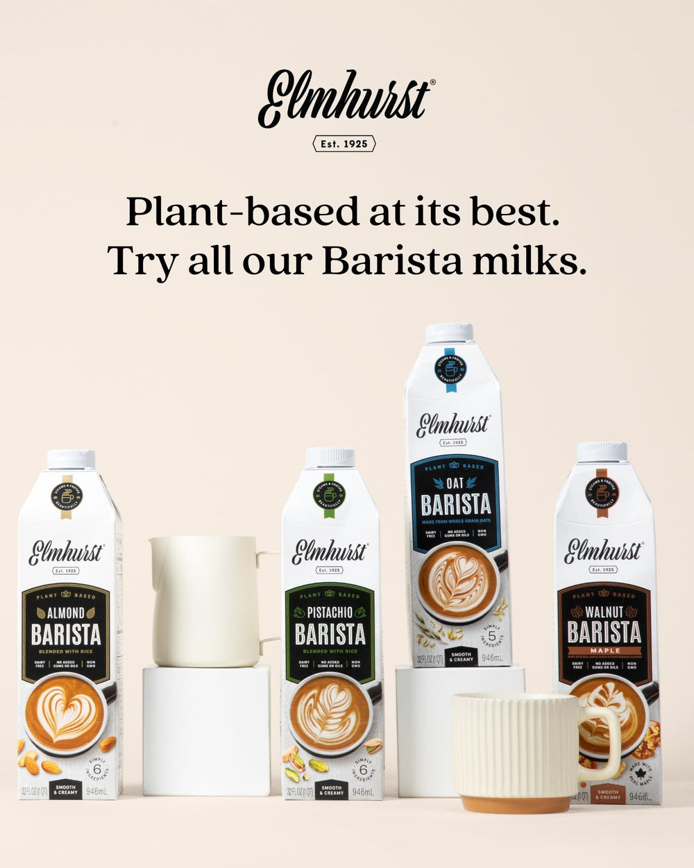 Elmhurst pistachio ambientación café de casa que sugiere uso cotidiano y calidad