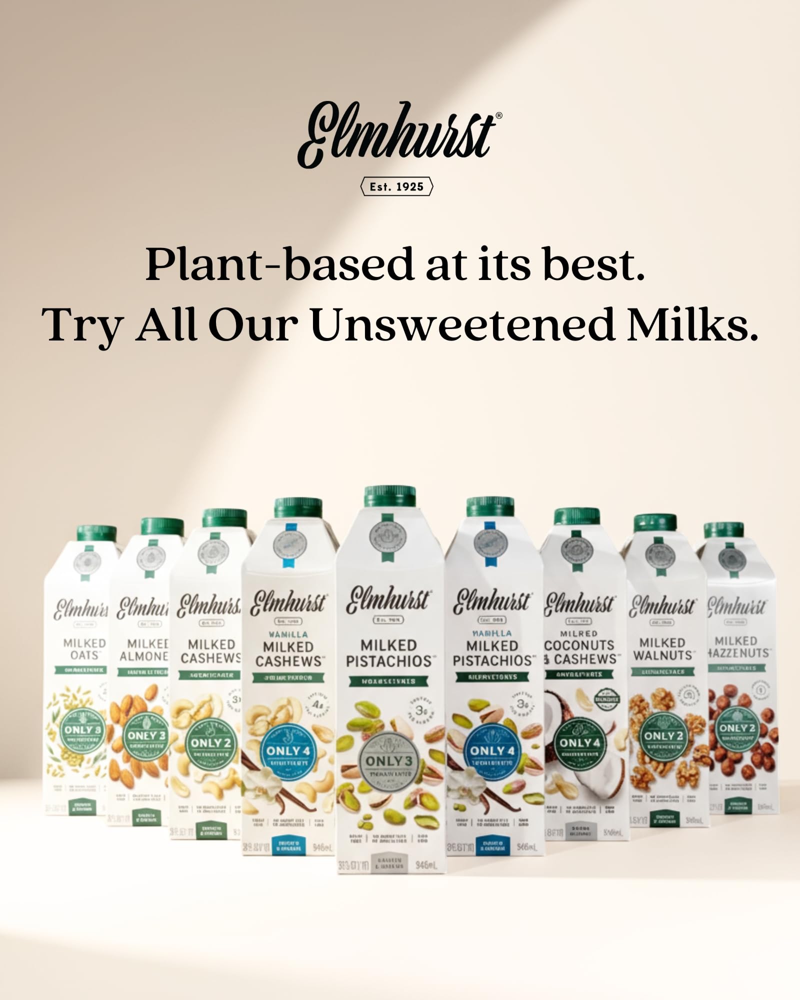 Elmhurst uso en batido y cereales demostrando versatilidad culinaria