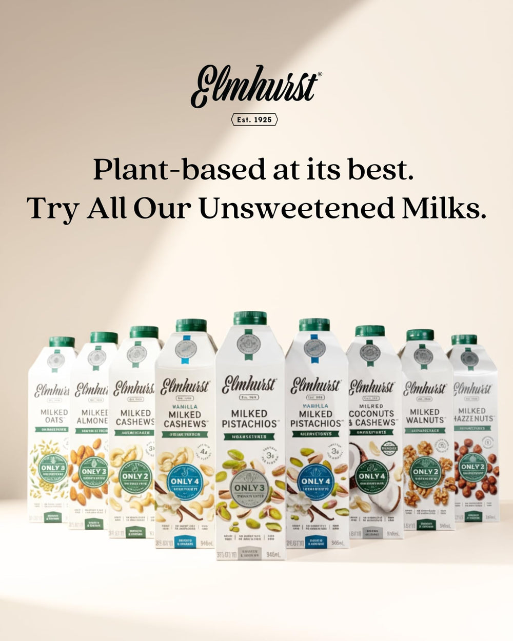 Elmhurst uso en batido y cereales demostrando versatilidad culinaria