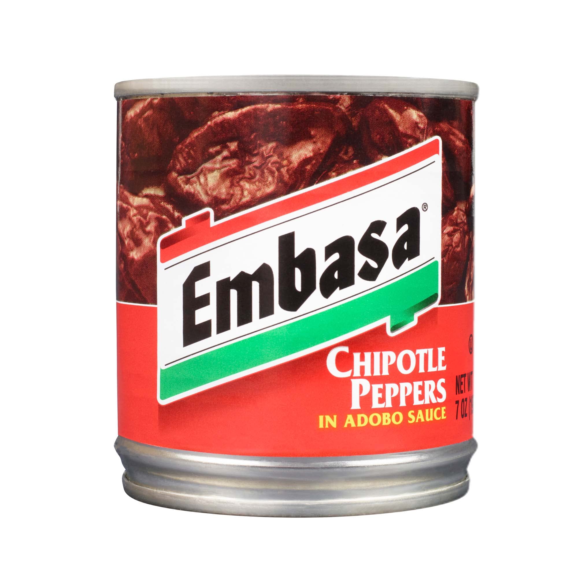 Embasa chipotle frente de lata, práctico para almacenar sabores