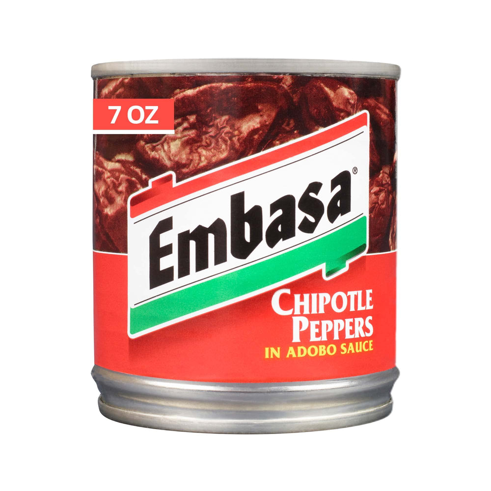Embasa chipotle lata abierta con chiles listos para usar