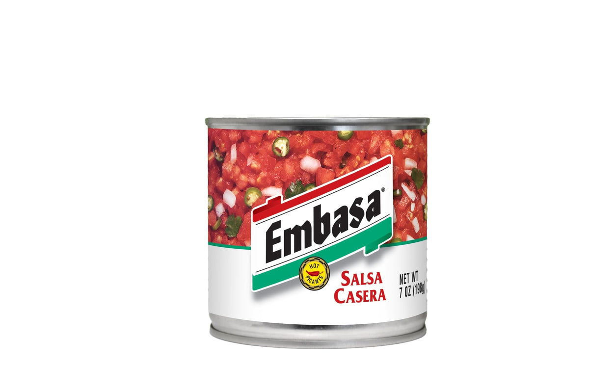 Embasa lata frontal mostrando etiqueta y beneficios para almacenamiento