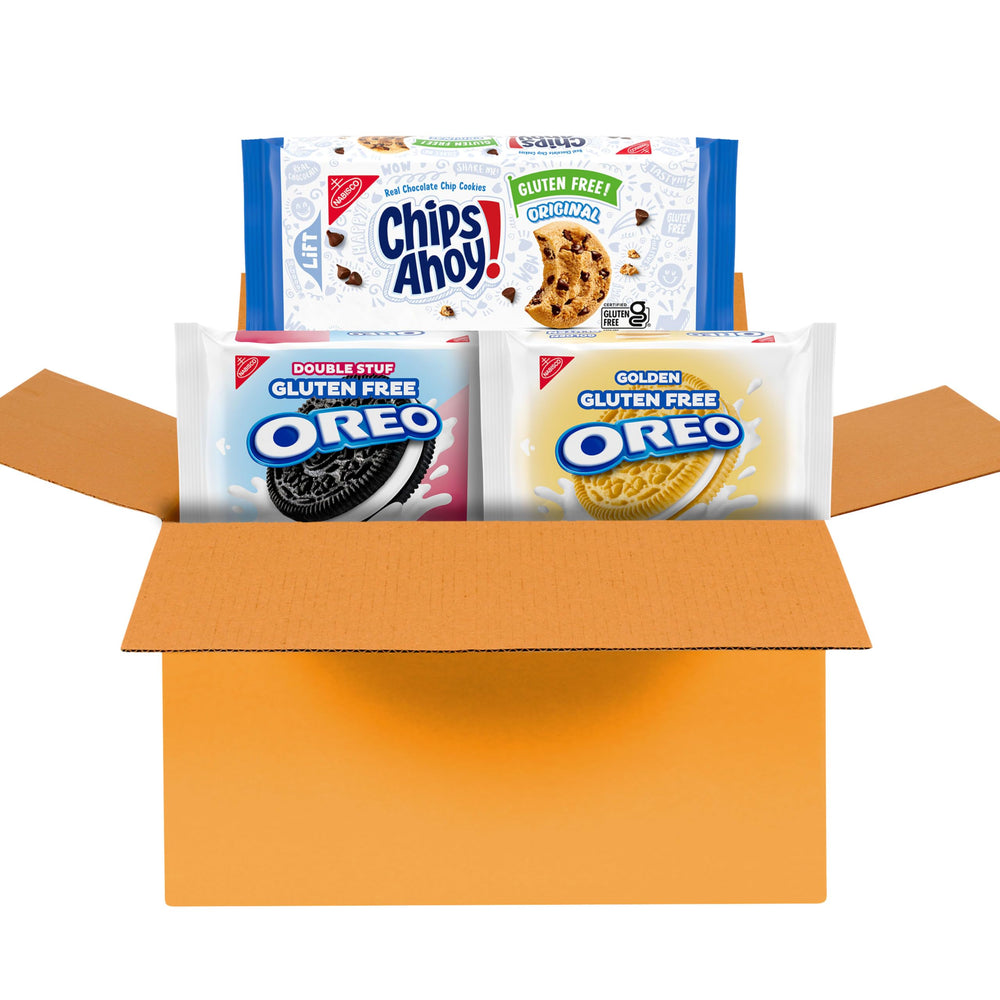 Cierre reutilizable del empaque abierto, OREO y CHIPS AHOY! mantiene frescura