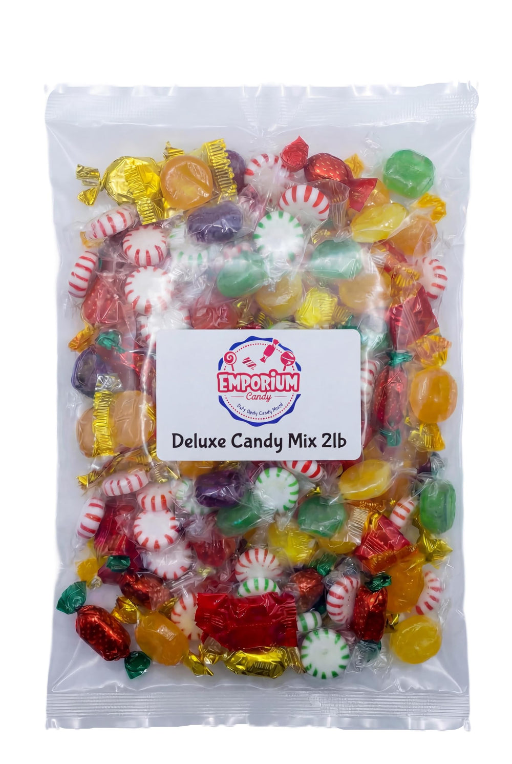 Emporium Candy envoltorias individuales enfocadas, facilitan reparto higiénico