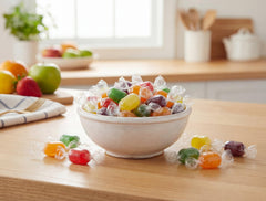Emporium Candy piezas envueltas individualmente para higiene y transporte fácil