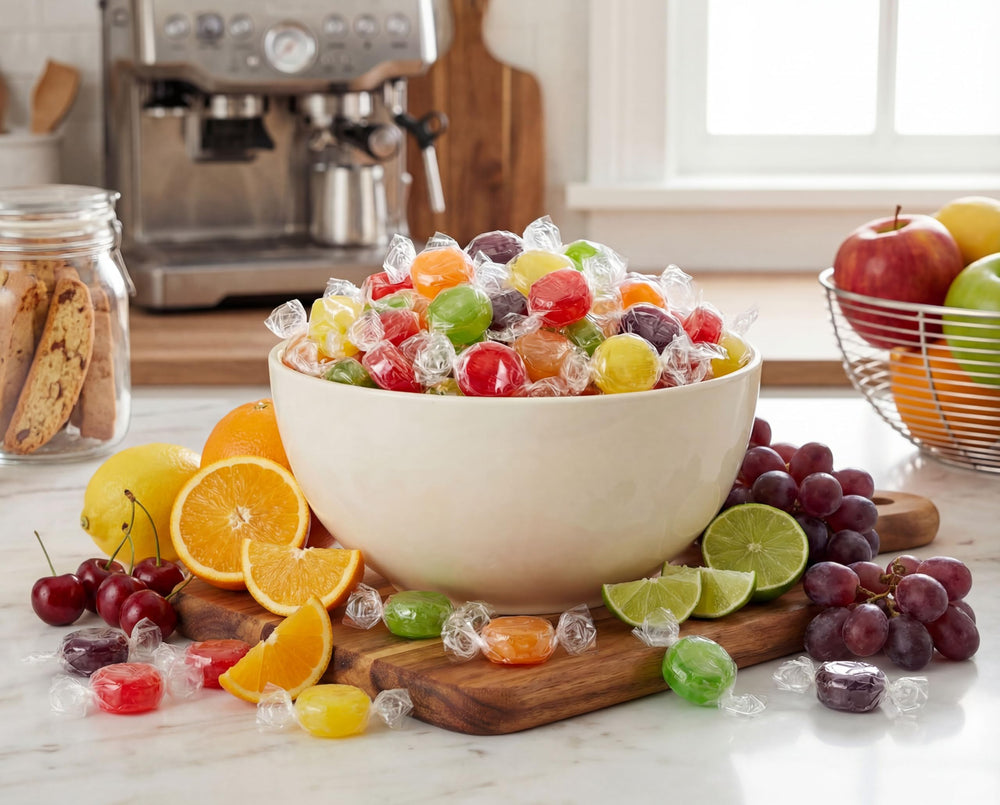EMPORIUM: agrupación de colores vivos, variedad apetecible